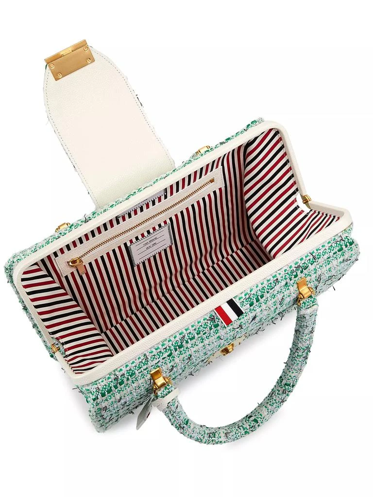 Thom Browne Mrs. Thom Tweed Box Top Handle Bag 3