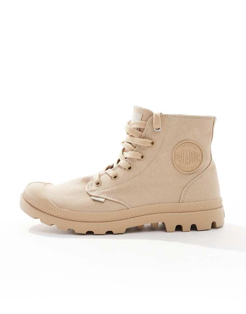 Palladium Palladium mono chrome boots in sand 2