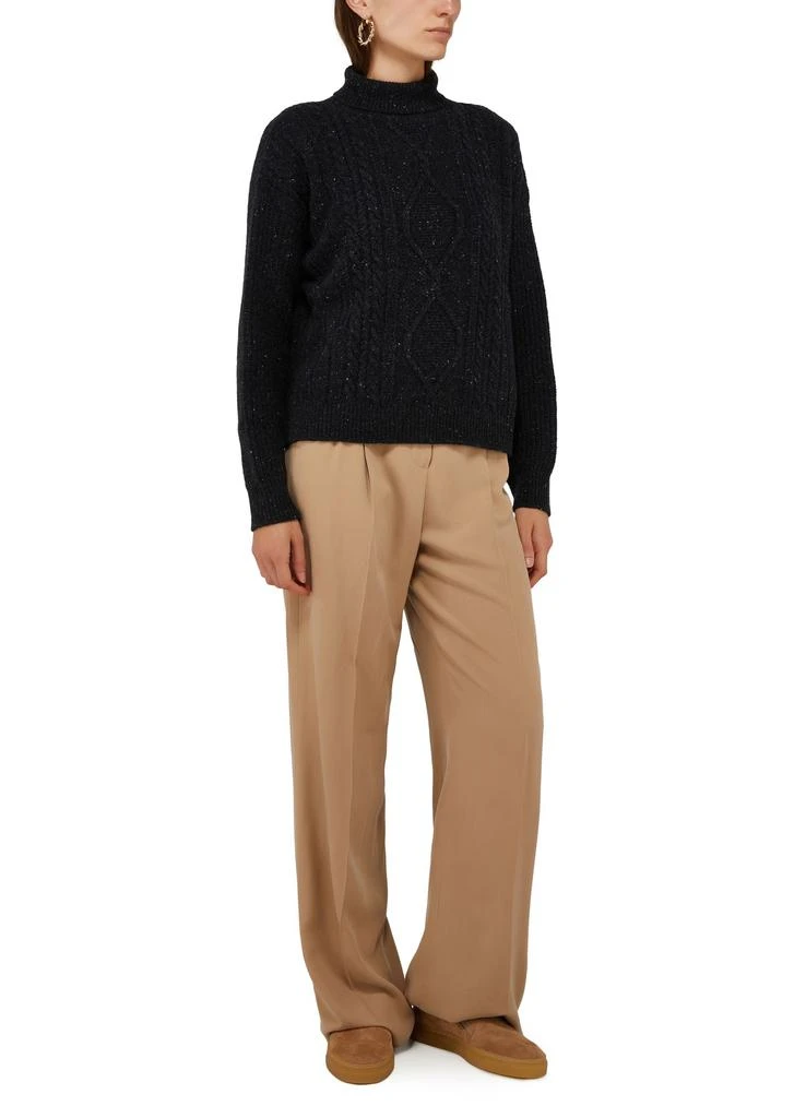 MAX MARA Favore Cable-knit pullover- LEISURE 2