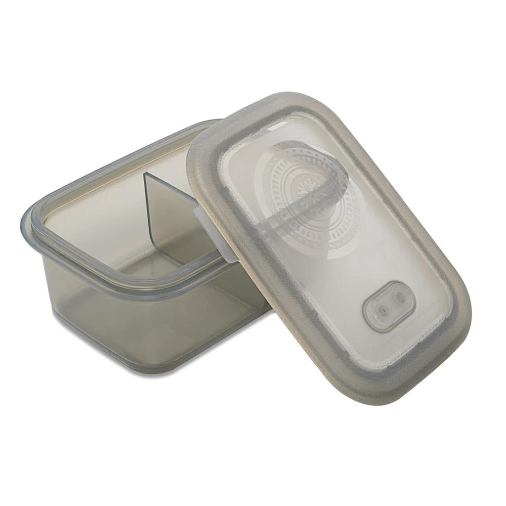 MNML Silicone Food Storage Container with Divider Set of 6 - 700 ml - Grey 1