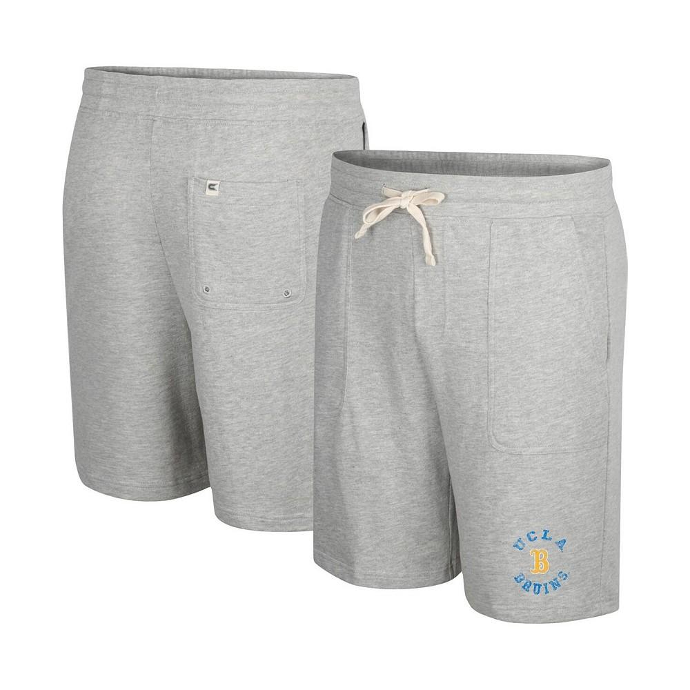 Colosseum Men's Heather Gray UCLA Bruins Love To Hear This Terry Shorts