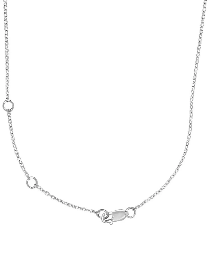 Badgley Mischka Lab Grown Diamond Heart Pendant Necklace (3 ct. t.w.) in 14k White Gold, 16" + 2" extender 7