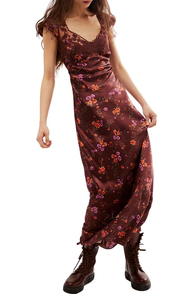 Free People Butterfly Babe Cutout Maxi Dress