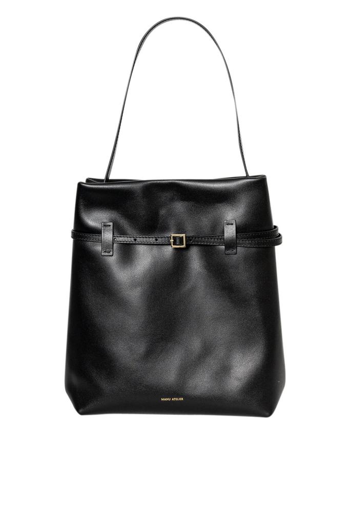 Manu Atelier Manu Atelier Buckle Detailed Tote Bag