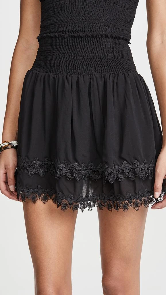 Peixoto Ruffle Mini Skirt 1