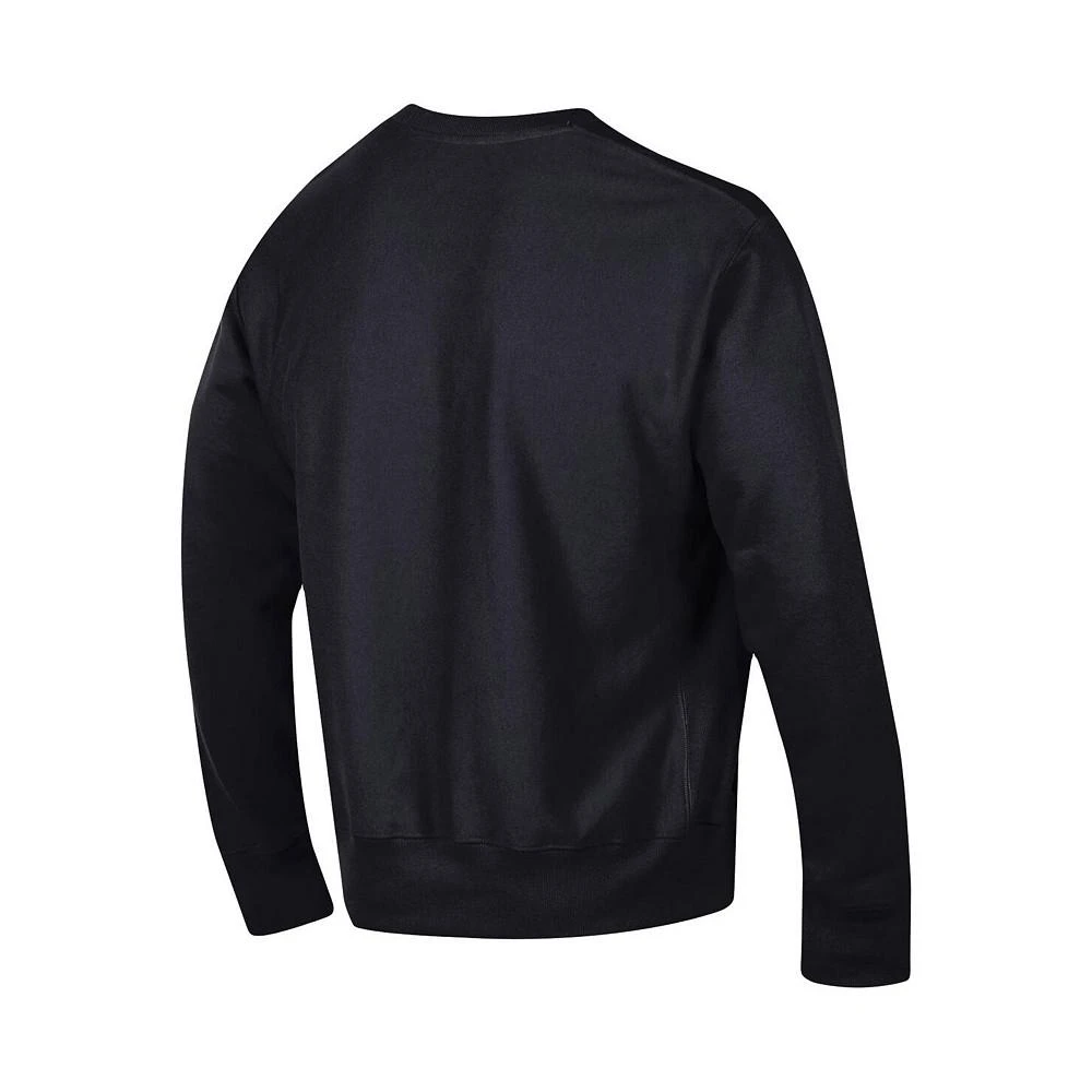 Champion Men's Black Cincinnati Bearcats Arch Reverse Weave Pullover Sweatshirt 3