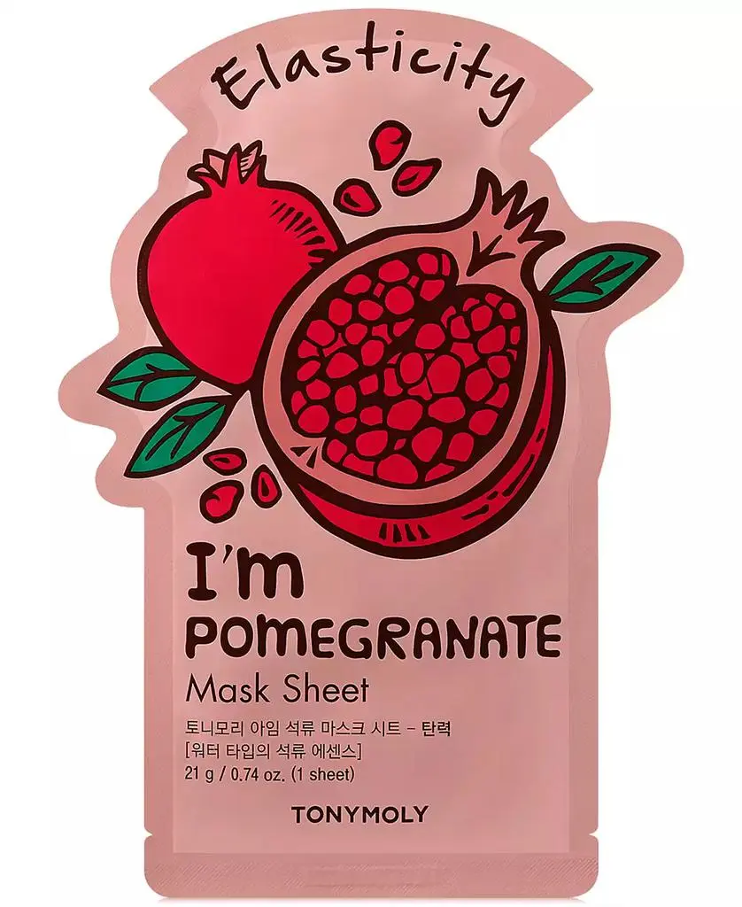 TONYMOLY I'm Pomegranate Sheet Mask - (Elasticity)