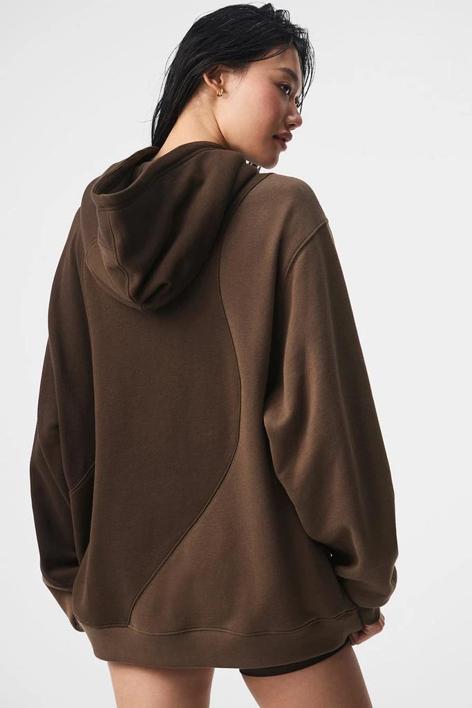 Alo Make Waves Hoodie - Espresso Tonal 2