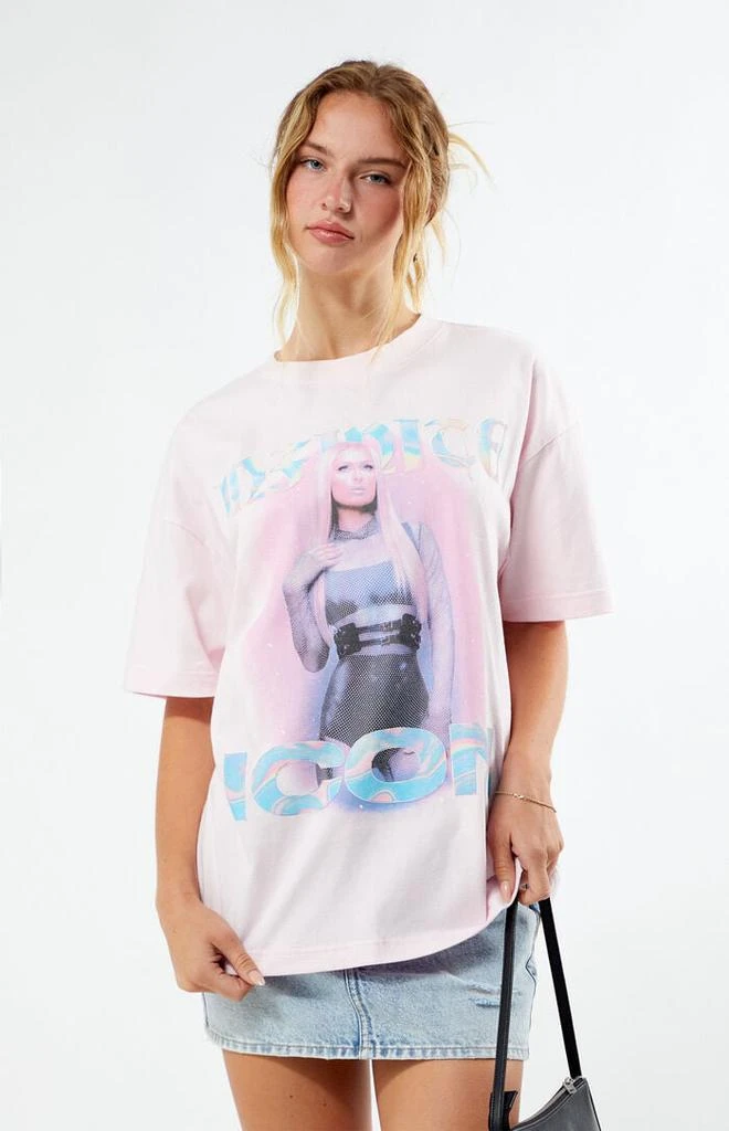 null Paris Hilton Bubble Oversized T-Shirt 1