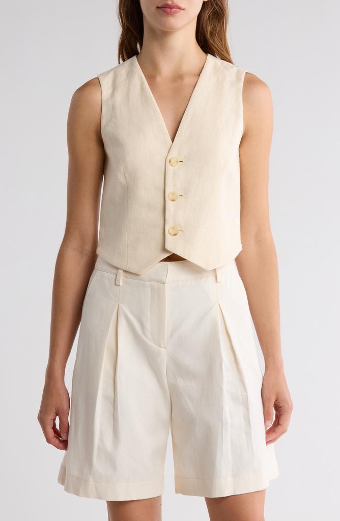 A.L.C. Maxwell Linen & Cotton Vest