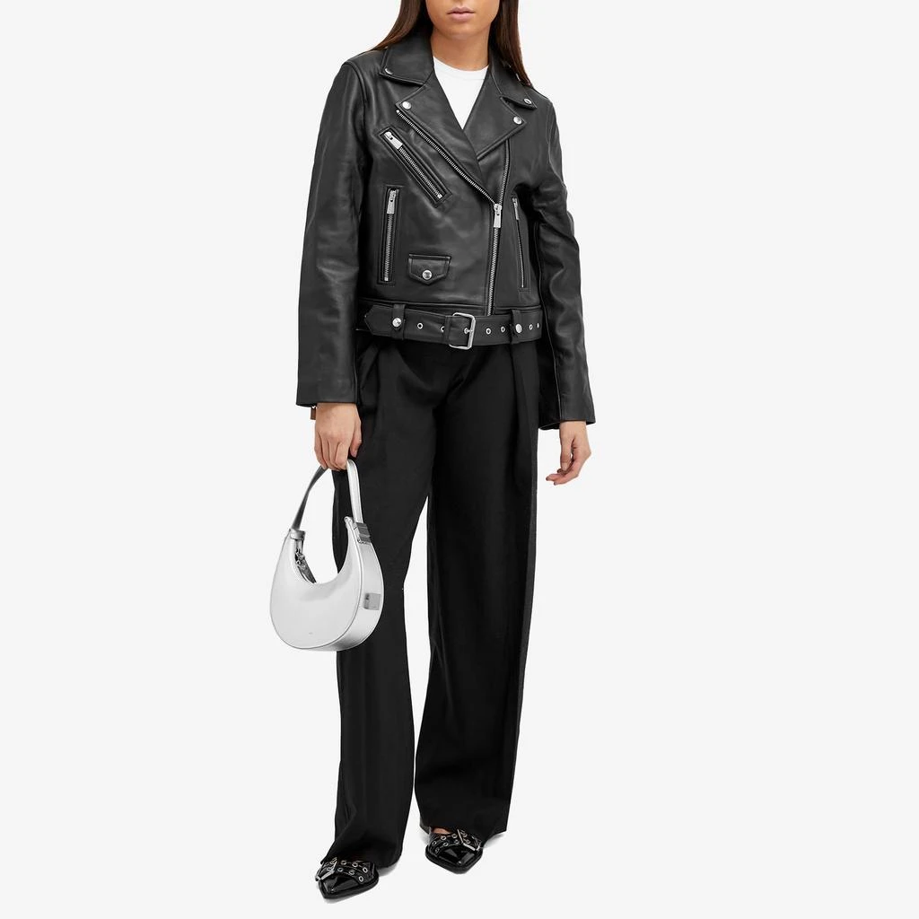 ANINE BING Anine Bing Benjamin Moto Leather Jacket 4