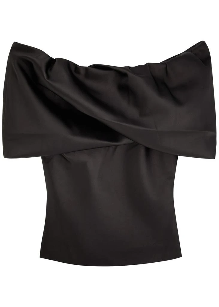 Entire Studios Barge off-the-shoulder satin top 1