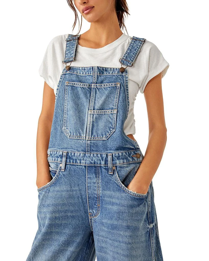 Free People We The Free Good Luck Overalls 5