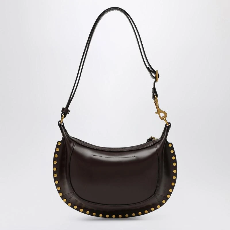 Isabel Marant Brown Oskan Moon shoulder bag 4