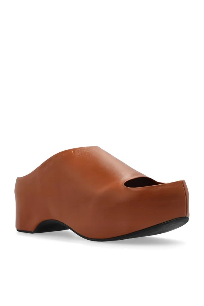 Marni Leather slides Chunky 4