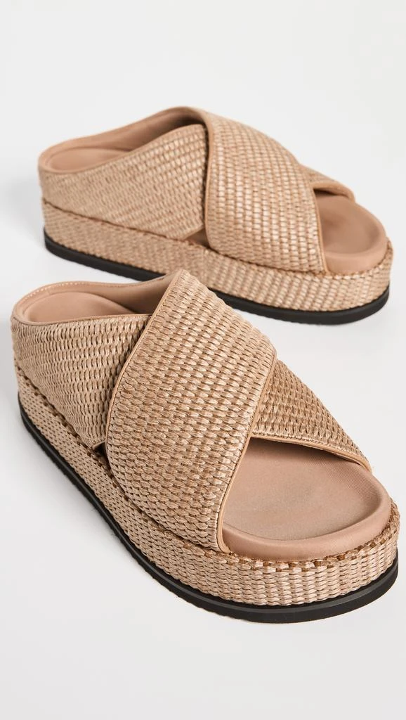 ROAM Cross Stack Raffia Platform Slides 4