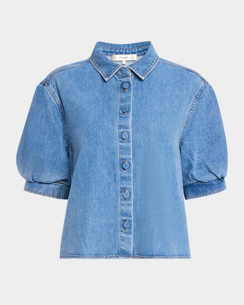 FRAME The Billow-Sleeve Shirt 1