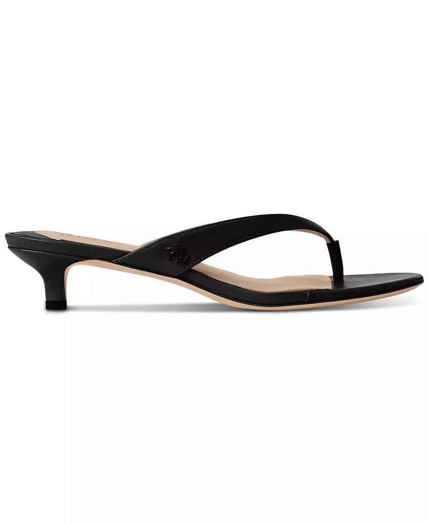 Ralph Lauren Women's Francesa Thong Dress Sandals 5