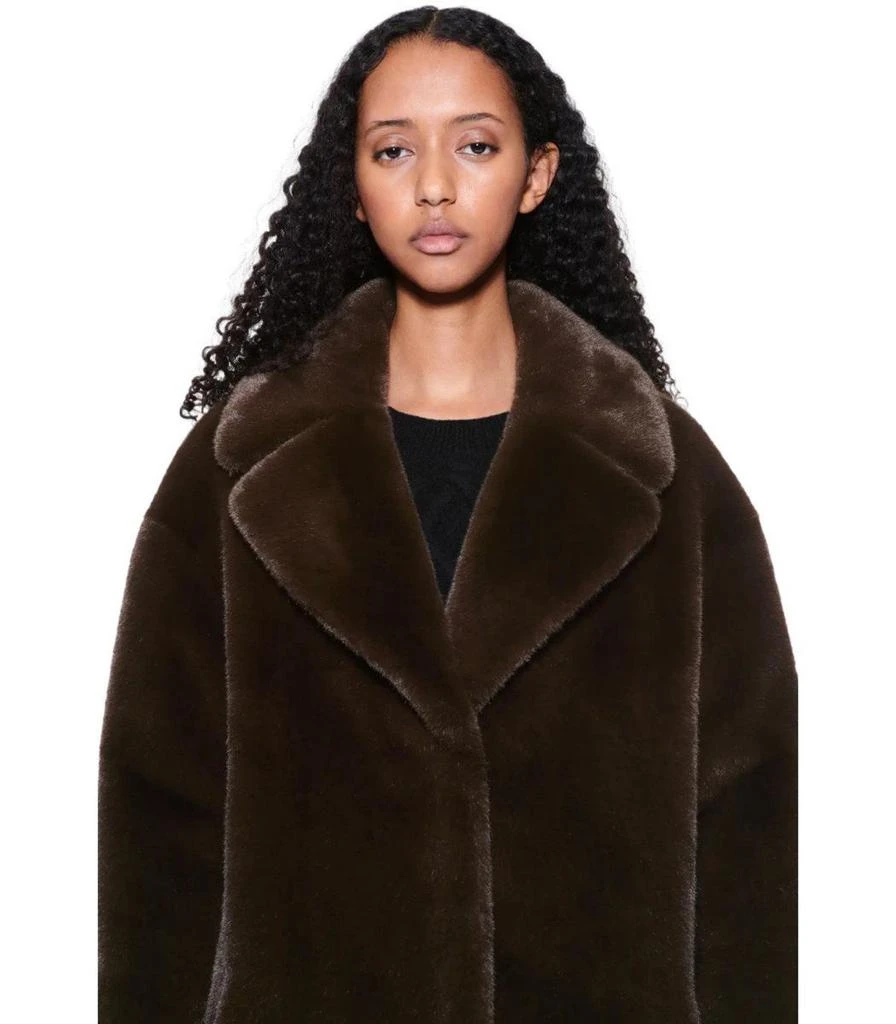 STAND STUDIO Stand Studio Camille Cocoon Brown Coat 5