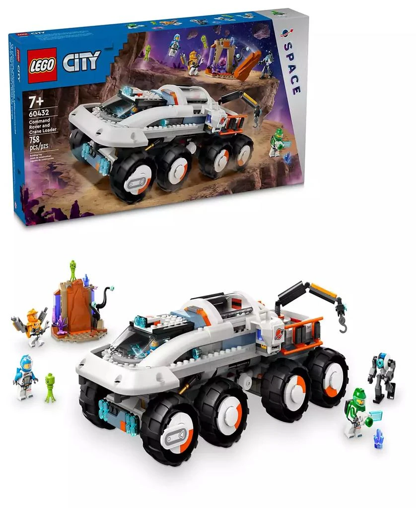 LEGO® LEGO City Command Rover and Crane Loader Outer Space Toy 60432 1