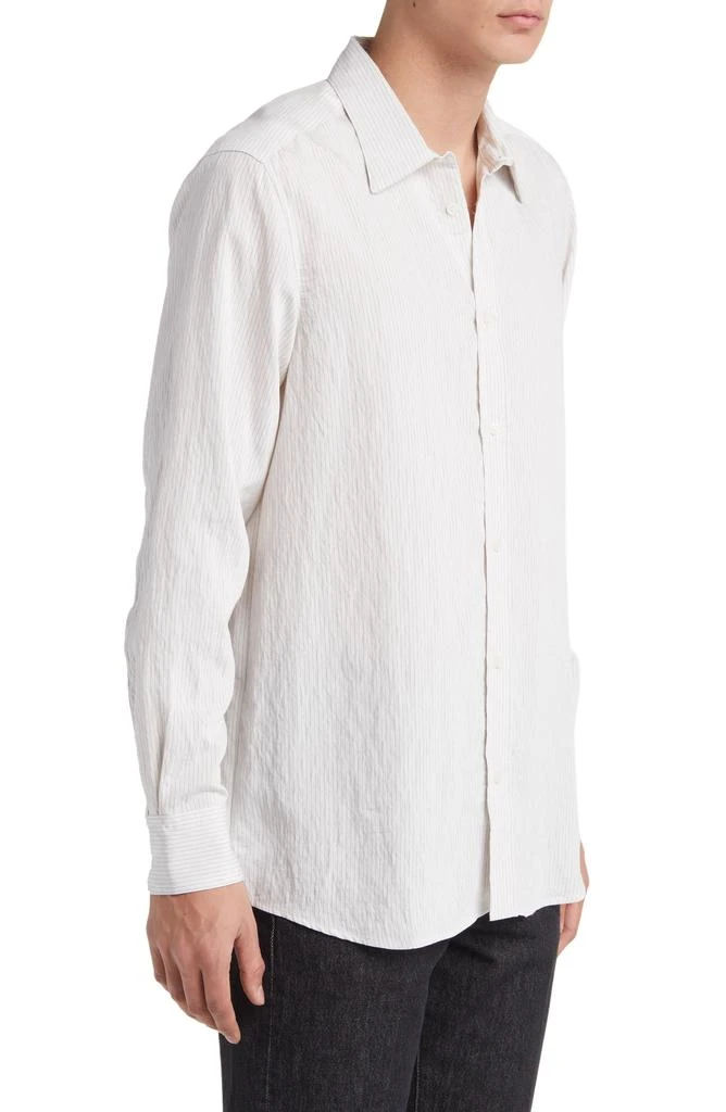BLK DNM Stripe Button-Up Shirt 4