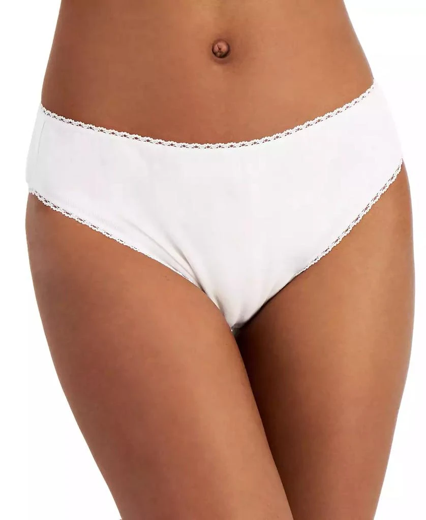 Charter Club Everyday Cotton High-Cut Brief Underwear, Created for Macy's 1