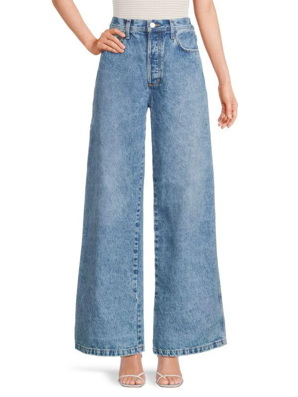Favorite Daughter The Ollie Baggy Wide Leg Jeans 1