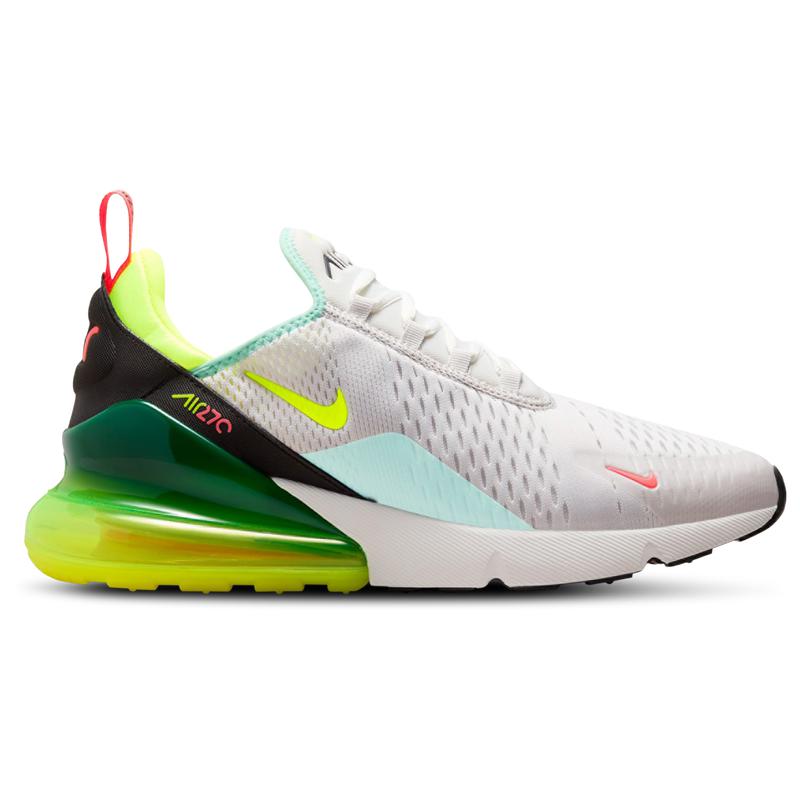 Nike Air Max 270 Vast Grey Volt Hot Lava Black Men s Shoes Size 9