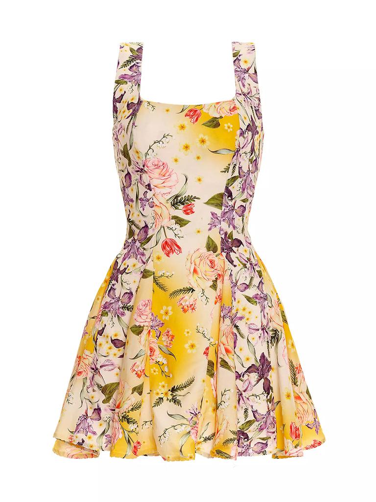 Agua Bendita Kristen Dreamin Floral Minidress