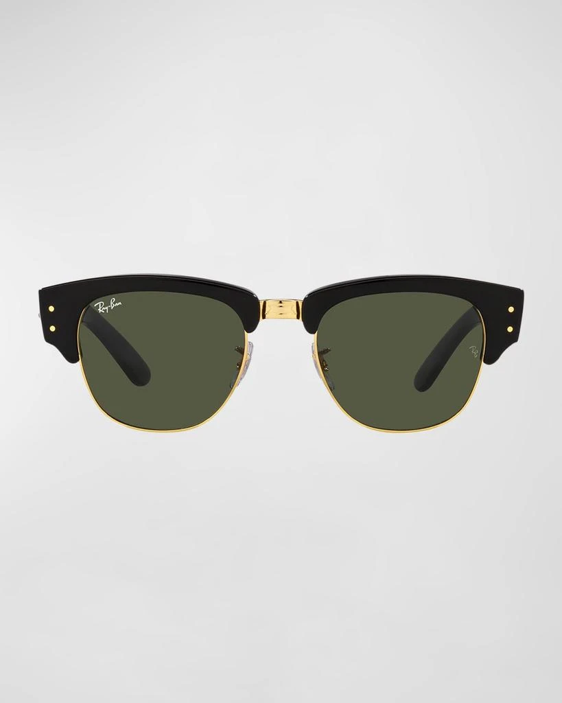 Ray-Ban Men's Mega Clubmaster Square Plastic & Crystal Sunglasses, 53MM 3