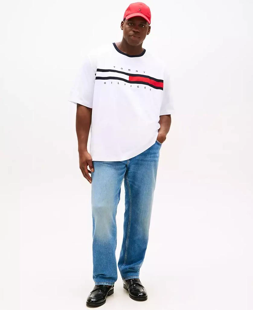 Tommy Hilfiger Men's Big & Tall Tino Logo Short Sleeve T-Shirt 4