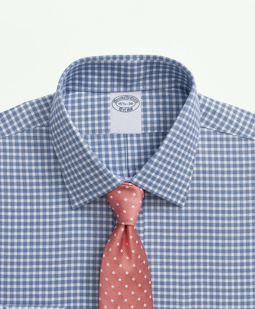 Brooks Brothers Brooks Brothers Explorer Collection Non-Iron Twill Ainsley Collar, Gingham Dress Shirt