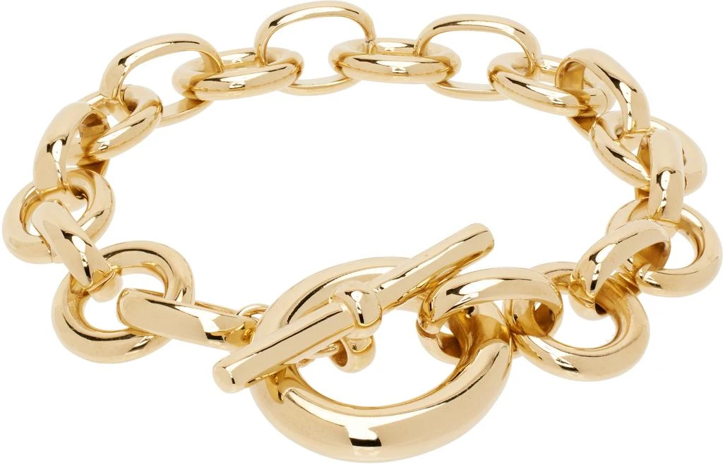 Laura Lombardi Gold Portrait Bracelet 1