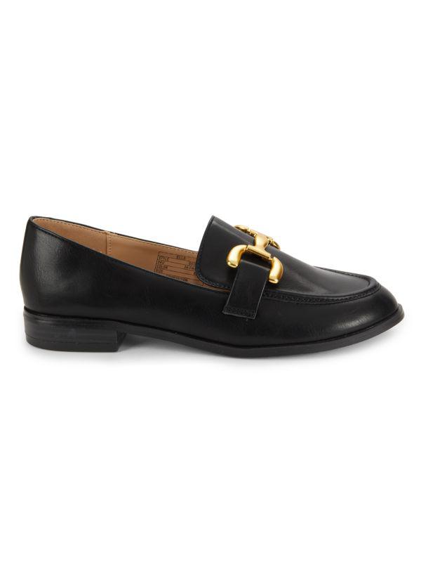 ELLE Oversized Riding Bit Loafers