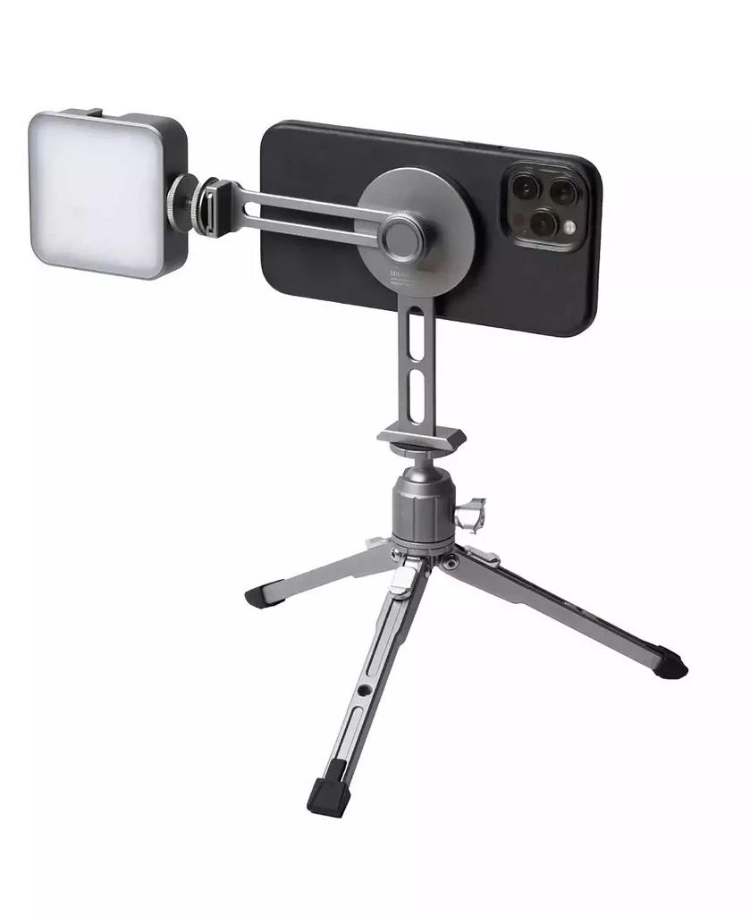 NiSi Explorer MX-KIT Magnetic Tripod Phone Mount with Table Top Tripod and LED Light