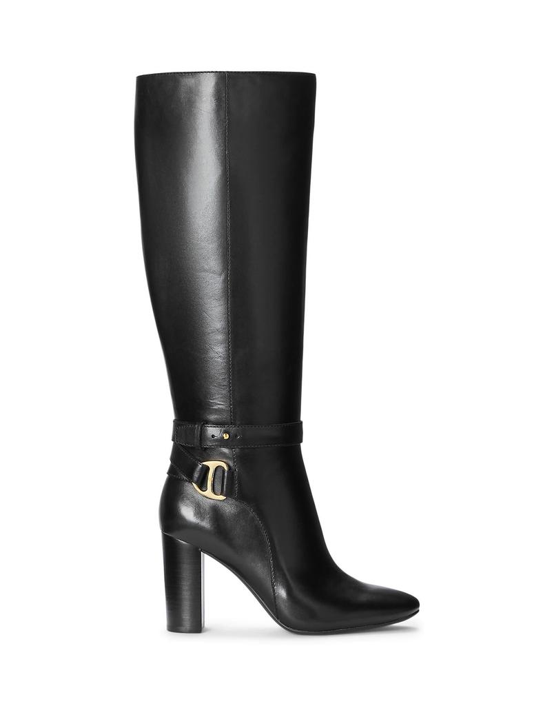 Ralph Lauren Ralph Lauren Hallee Tumbled Leather Tall Boots