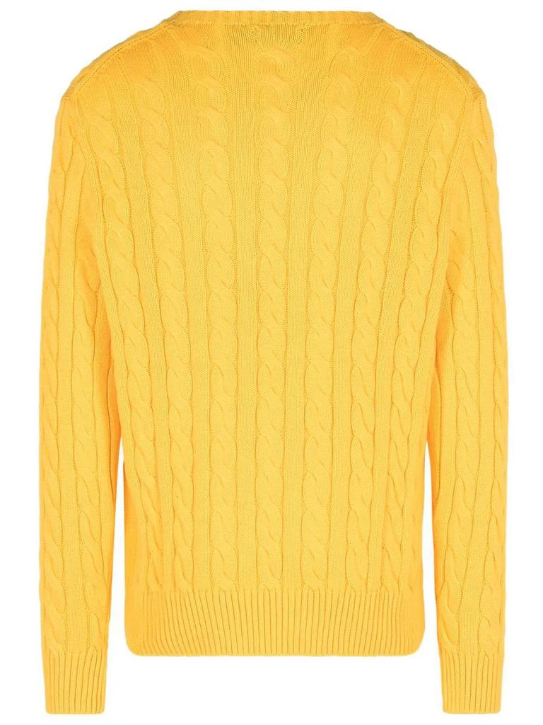 Ralph Lauren Polo Ralph Lauren Yellow Cotton Sweater 3