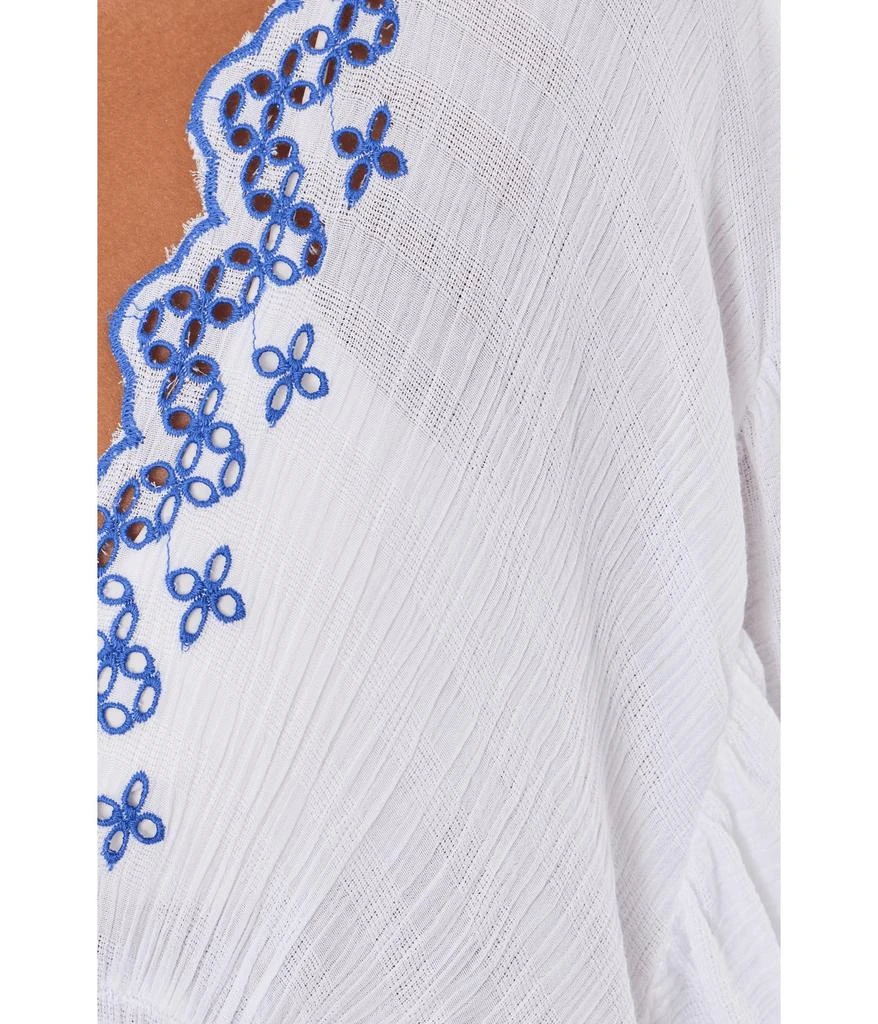 Becca Barbados Plunge Embroidered Tunic 5