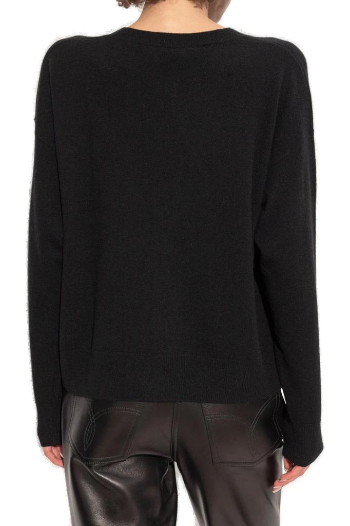 Versace Versace Logo-Plaque Crewneck Jumper 3