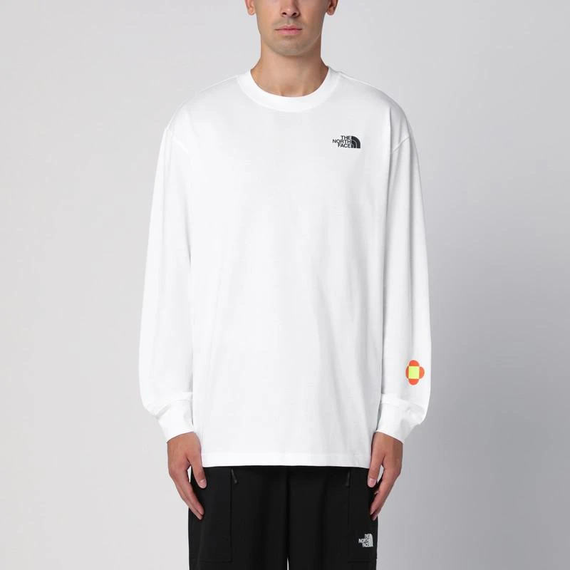 The North Face White T-shirt with TNF X Yinka Ilori print 1