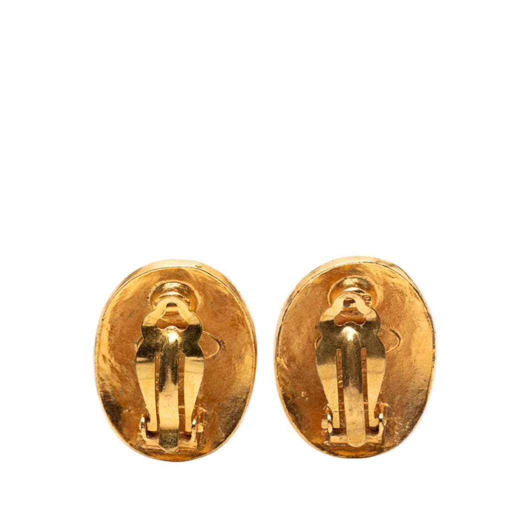 Chanel Plating Clip Earrings (Pre-Owned) 2