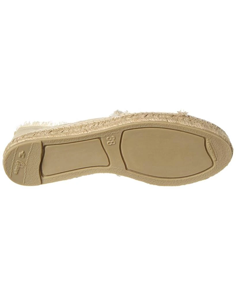CASTAÑER Kampala Frayed Canvas Espadrille 4