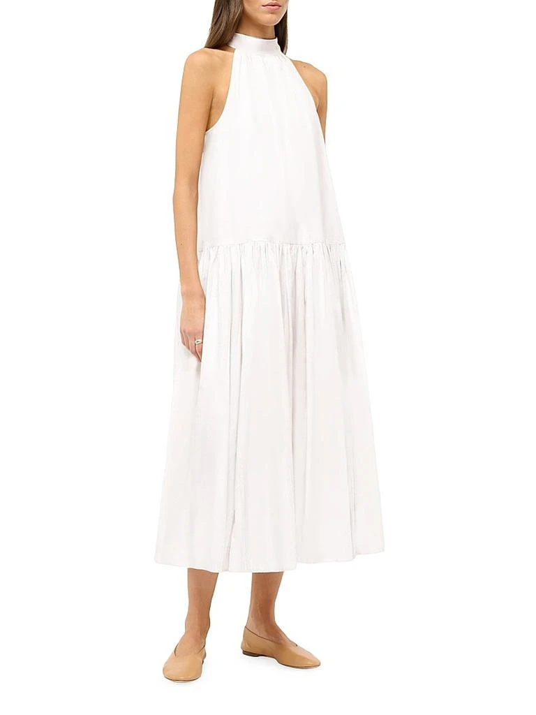 multicolor halter dress Spectacular Missoni Multi Color Knit Halter Dress with Fringe main image 1