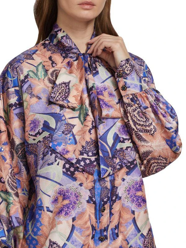 Zimmermann Celestial Tieneck Blouse 4