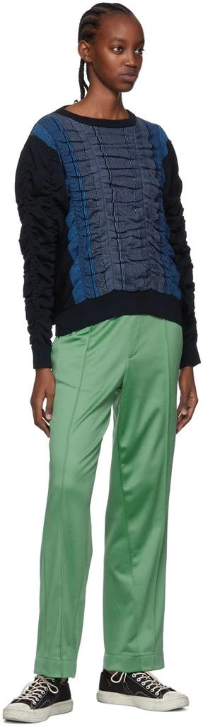 Bianca Saunders Navy Farah Edition Peel Sweater 4