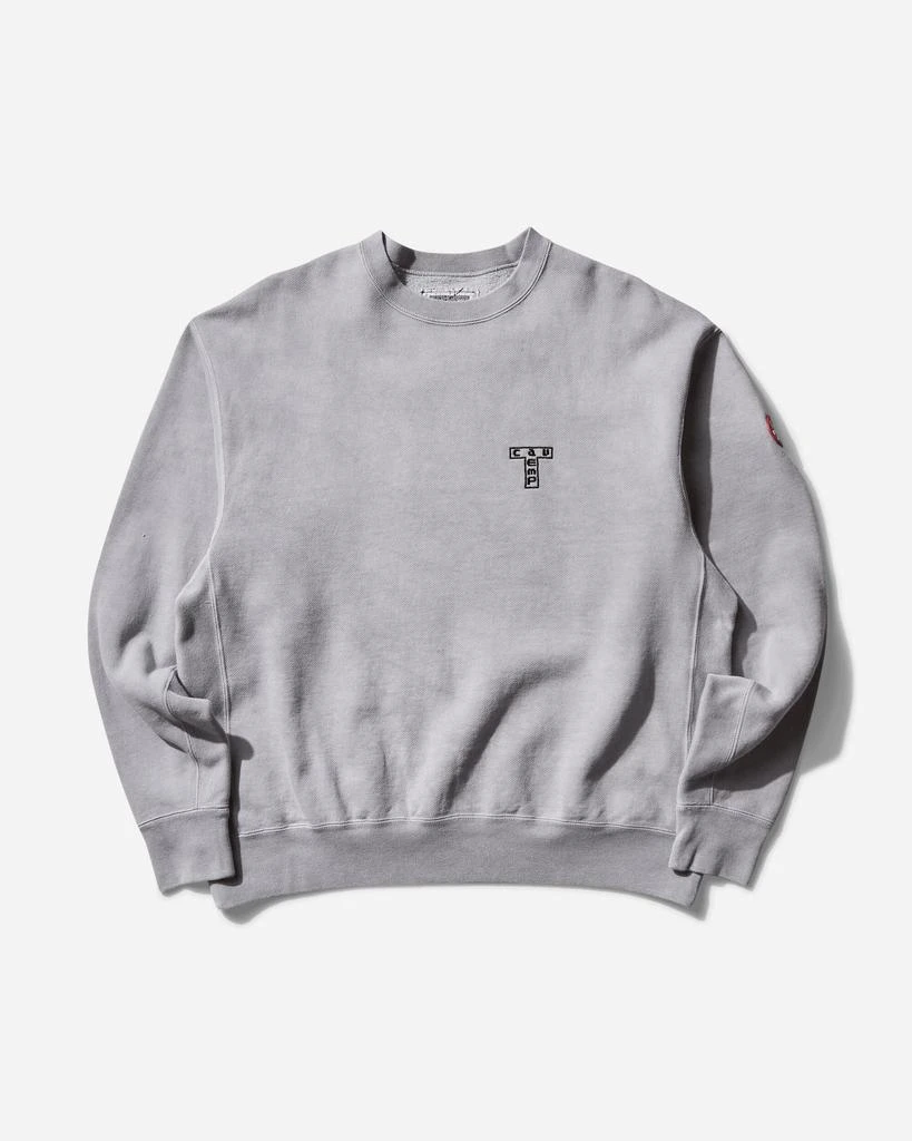 Cav Empt Men's T cav emp Crewneck Sweatshirt Grey 1