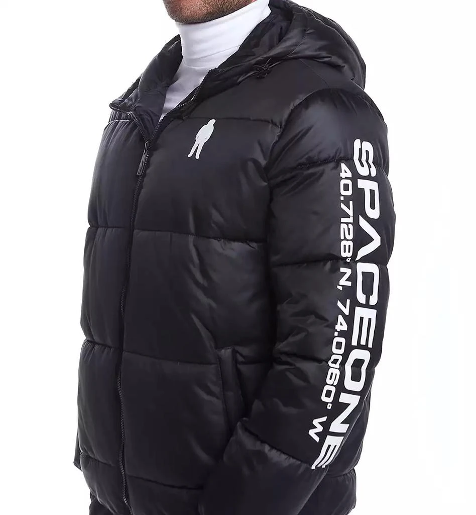 Space One Men's NASA Inspired Reversible Puffer Jacket 1