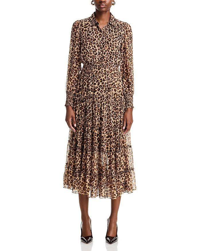 Tahari Tiered Midi Dress 7