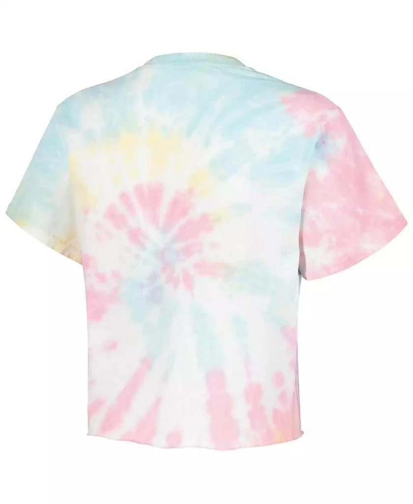 Mad Engine Men's and Women's Blue The Mandalorian Springtime for Baby Yoda Tie-Dye T-Shirt 3