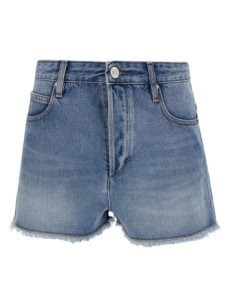 Isabel Marant Isabel Marant Belt-Looped Denim Shorts